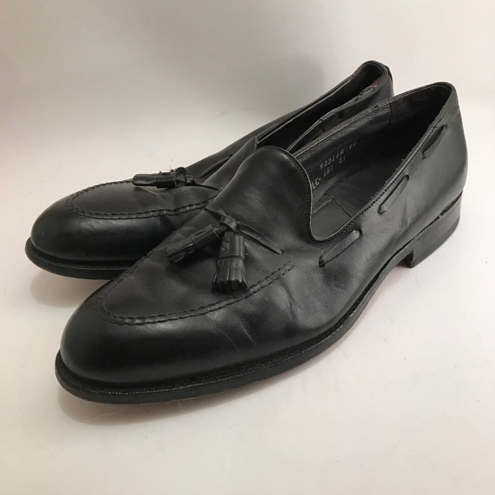 E.T. Wright Black Tassel Loafers Men's Size 11 D
